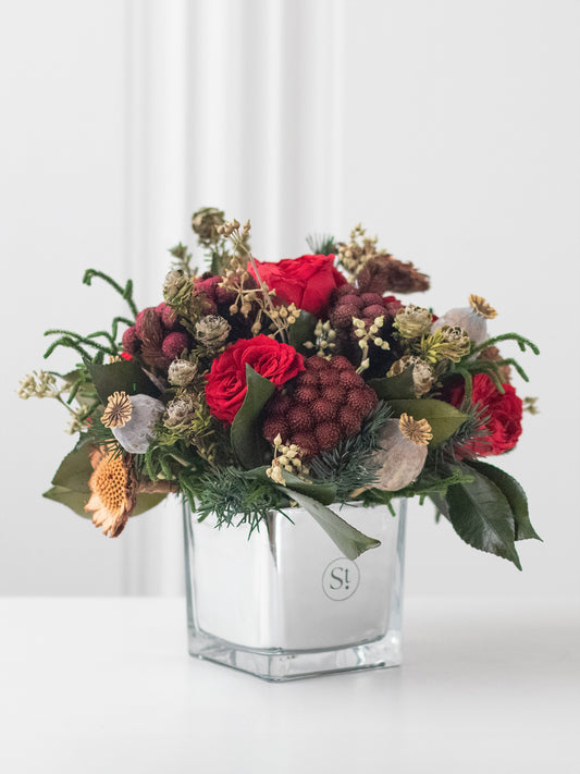 Cindy Lou Who – Composition florale préservée