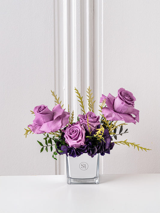 Amethyste - Preserved Flower Arrangement
