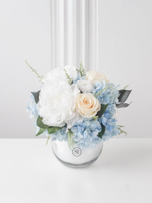 Azurée - Preserved Flower Arrangement