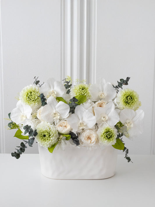 Célestine – Composition Florale Stabilisée