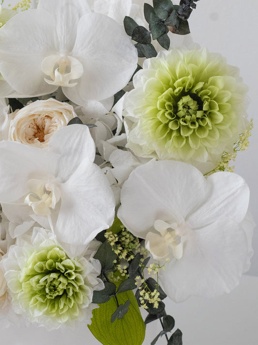 Célestine – Composition Florale Stabilisée