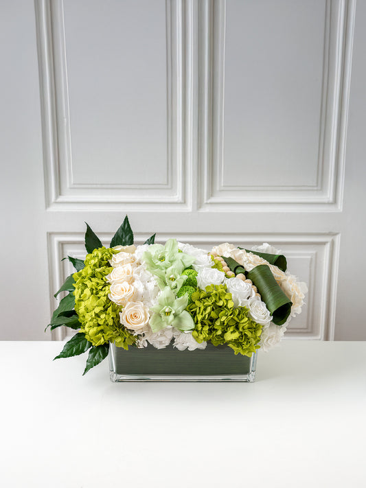 Halo – Composition Florale Stabilisée