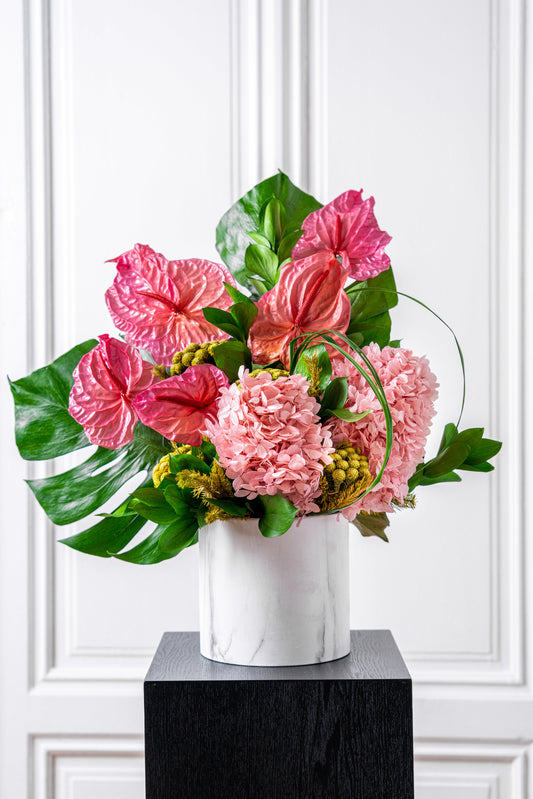 BLUSH Arrangement Luxury Preserved Flowers by STILLA
