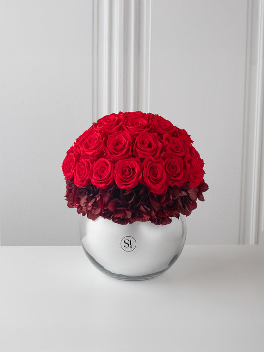 Trésor - Composition florale stabilisée