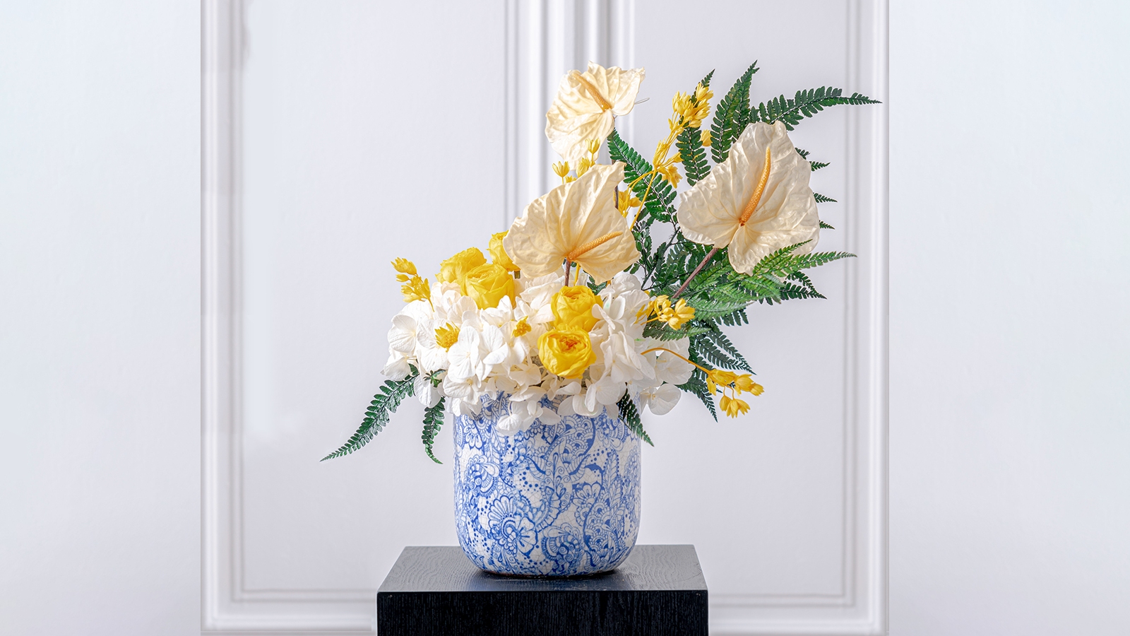 The science behind preserved flowers:  How Real flowers maintain their beauty for a year.
