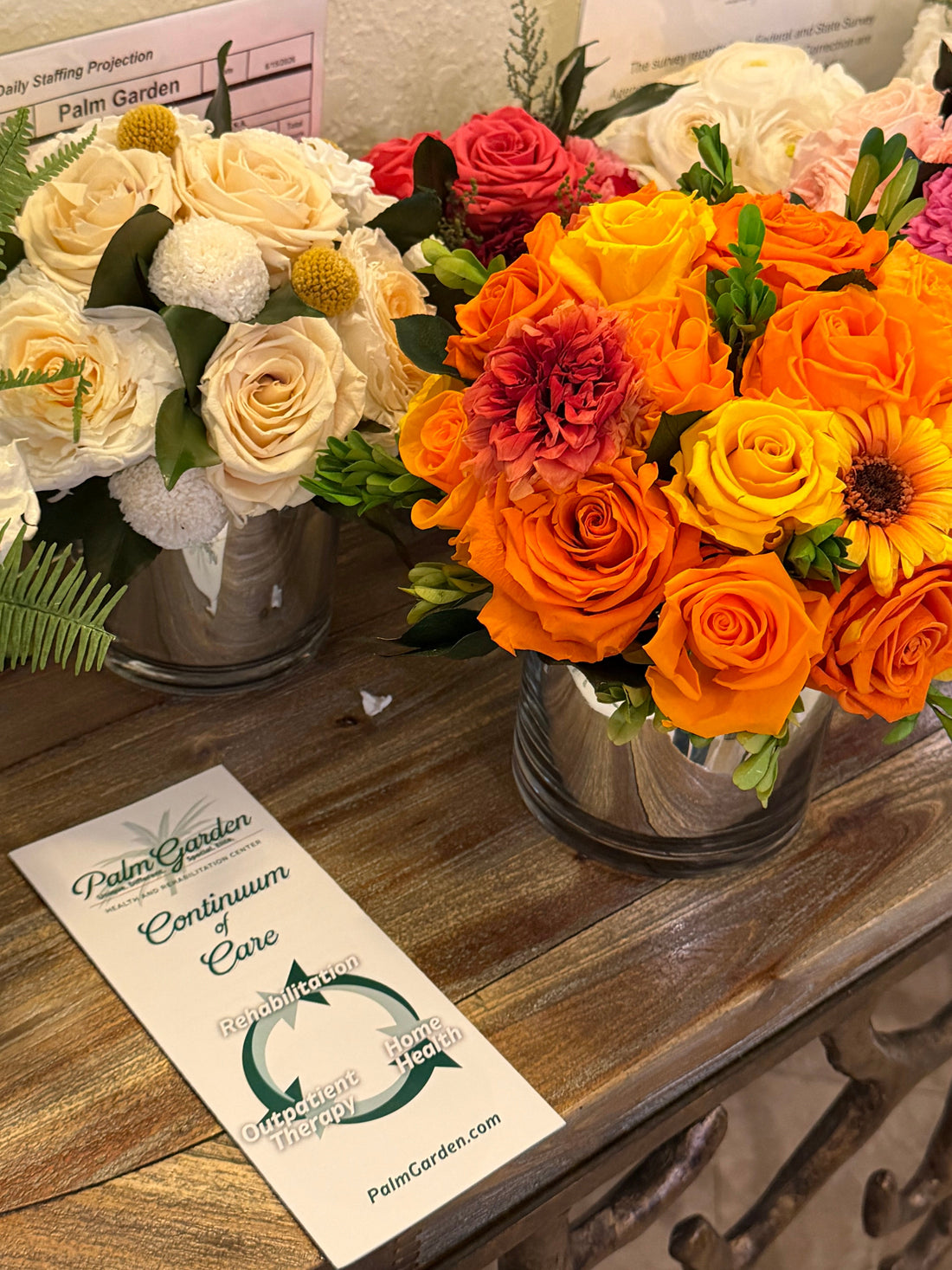 Preserved Flowers Donated to Palm Gardens of Aventura | STILLA Purpose
