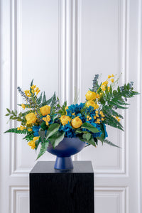 AQUA MIMOSA Arrangement Luxury Preserved Flowers by STILLA