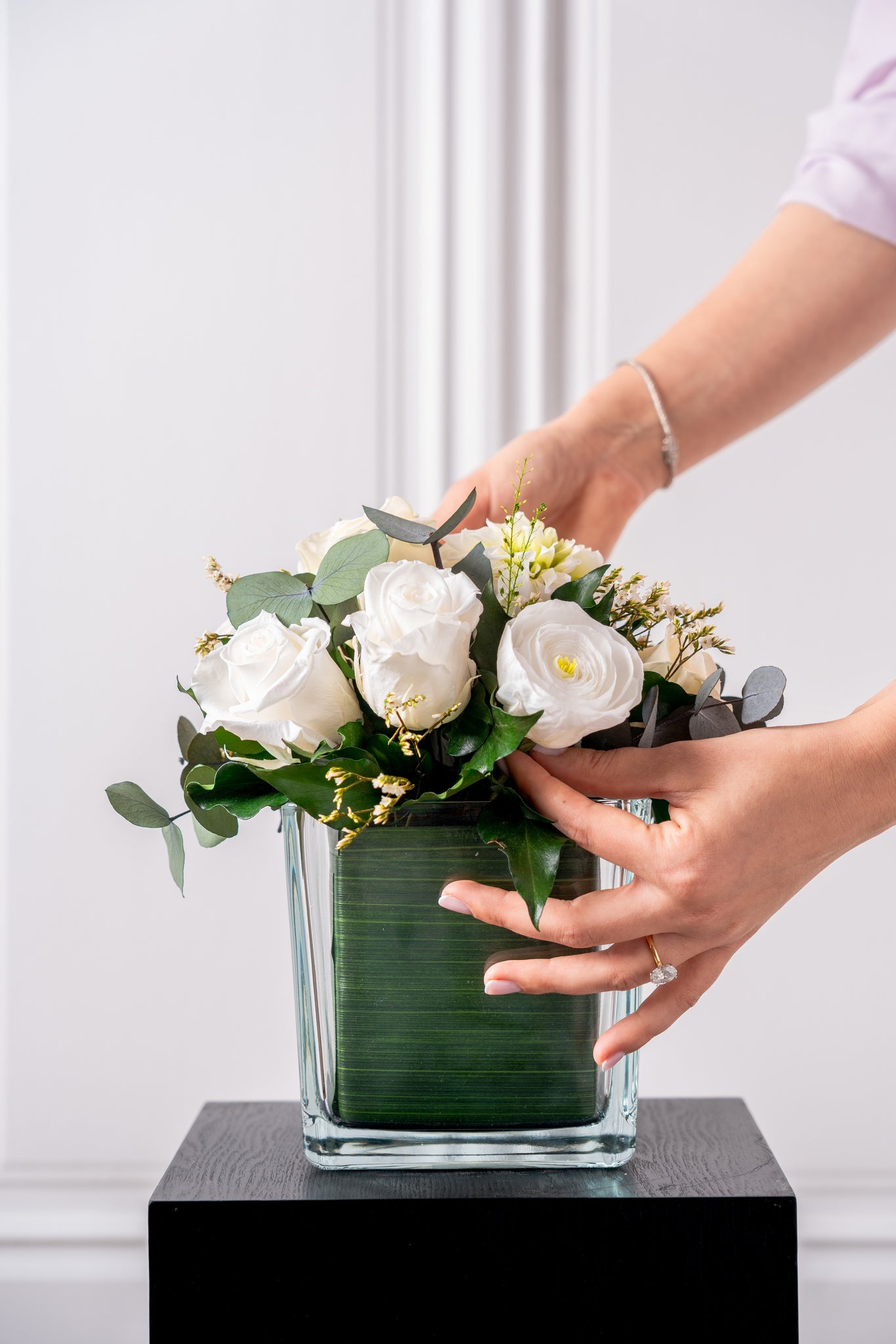 OPALINE Luxury Preserved Flower Arrangement by STILLA